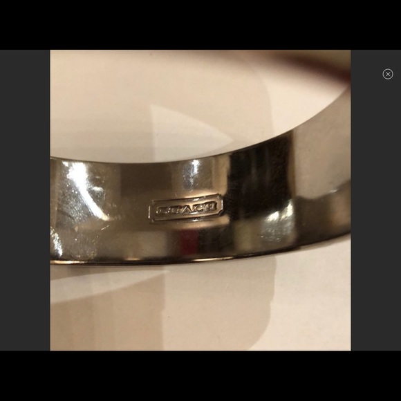 Coach authentic cuff bangle - Picture 7 of 11